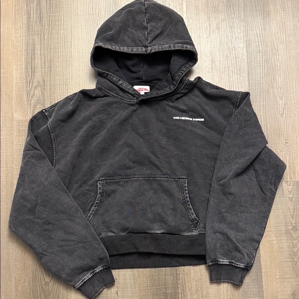 No noise Made Black Hoodie